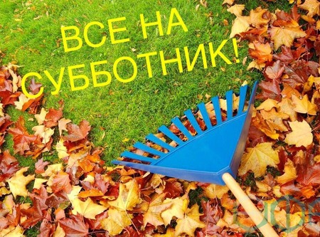 В рамках осеннего месячника по благоустройству 29.10.2022 пройдет общегородской субботник!